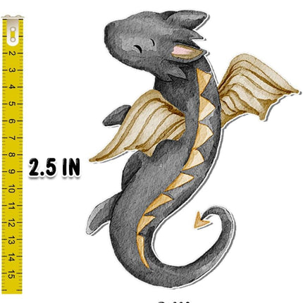 Mystical Baby Dragon Stickers - Set of 25