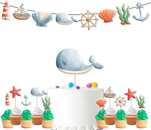 Splashy 'Under the Sea' Party Decor Set