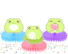 Charming Frog Honeycomb Party Set