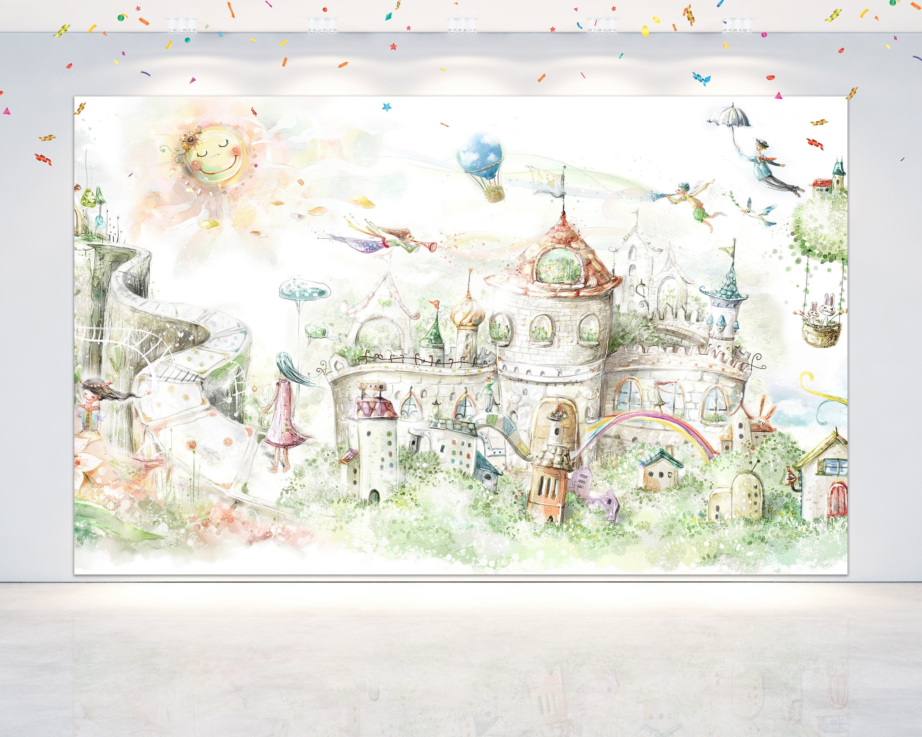 Fairy Fantasy Baby Shower and Birthday Backdrop