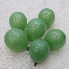 Sage Green, Gold and White Balloon Set - Elegant Decor for Baby Showers, Birthdays & Celebratory Events