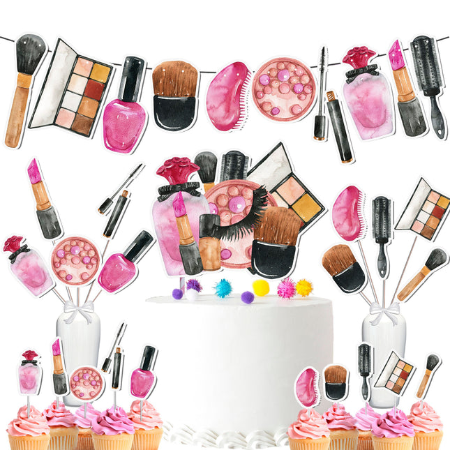 Ultimate Makeup Party Decor Set