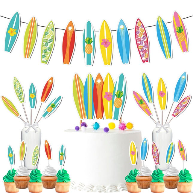 Sun, Surf & Fun Birthday Party Decor Set