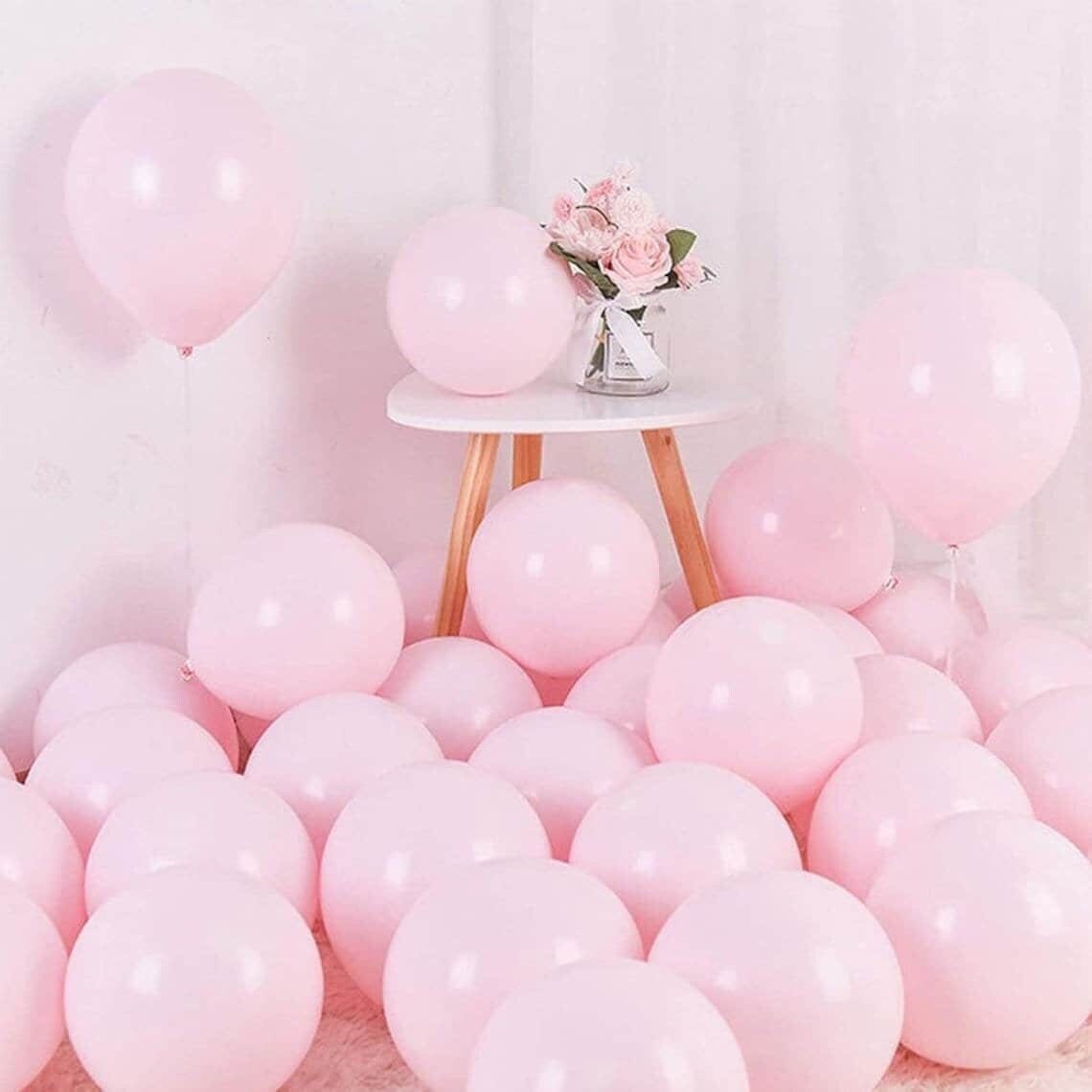 Whimsical Pink and White Cloud Balloon Set - Perfect for Baby Showers, Birthdays, and Gender Reveals