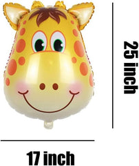 Jungle Safari Animal Balloon Set - Perfect for Baby Showers, Birthdays, and Safari-Themed Parties