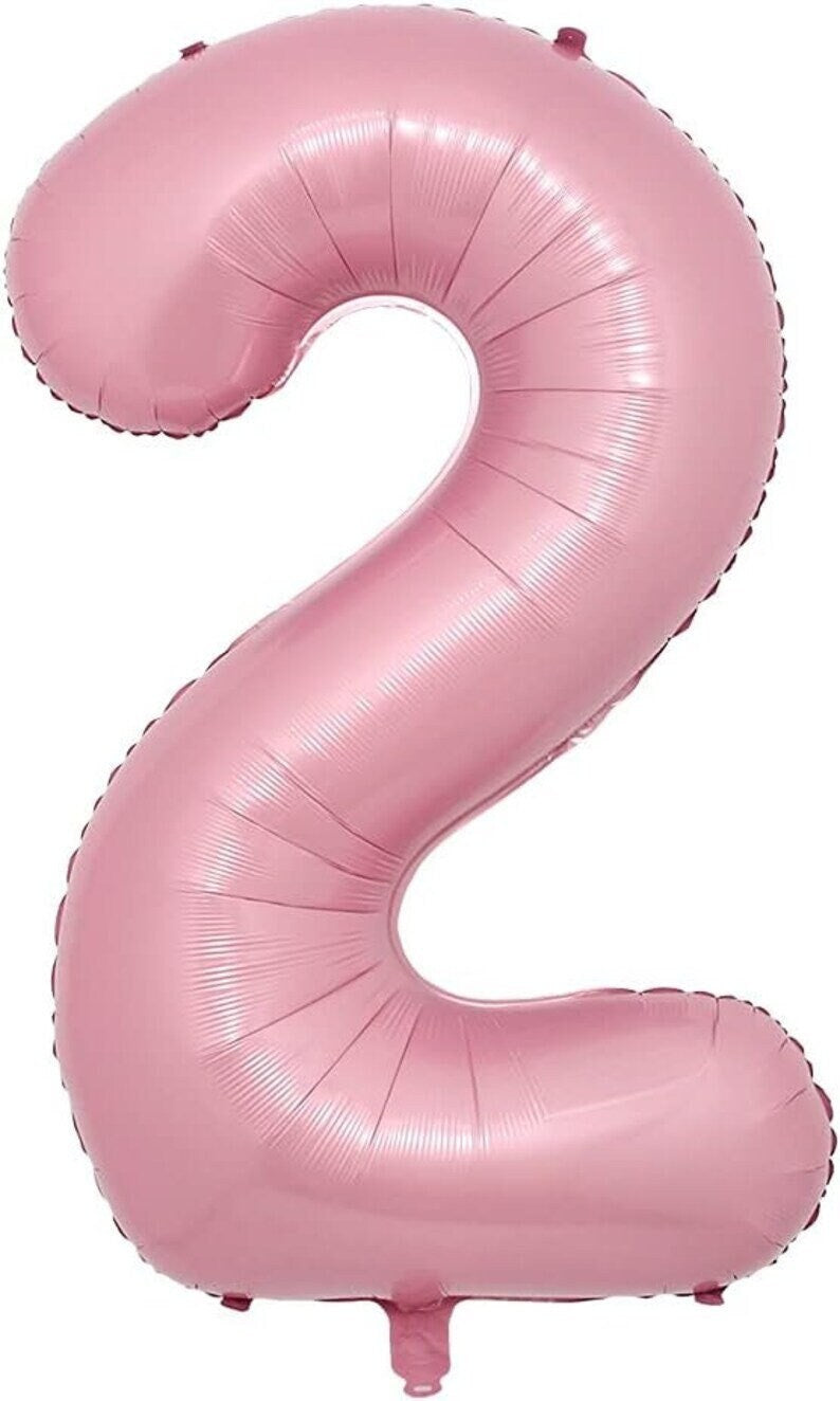 Stylish Rainbow and Number Balloon Set for Kids' Birthday Parties, Celebrations, and Photo Props