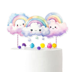 Rainbow Cloud Cake Topper