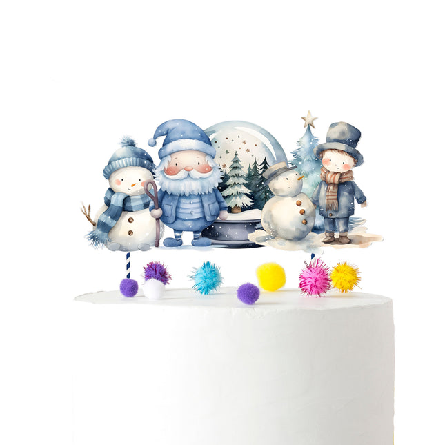 Winter Wonderland Cake Topper